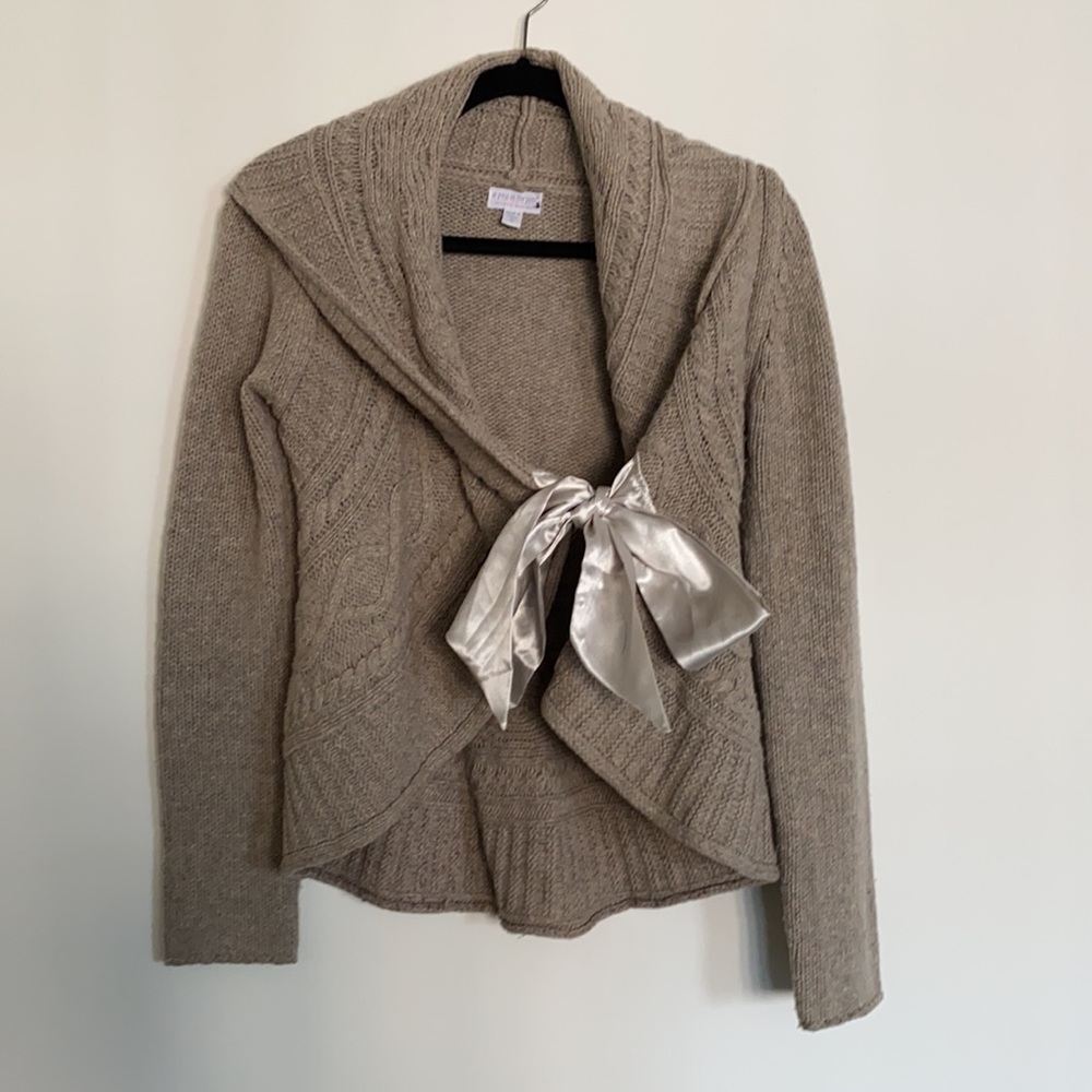 A Pea in the Pod maternity wrap sweater - size S